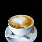 Kaffee mit Herz